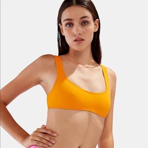 Solid & Striped The Elle Top / Orange / Sz. M